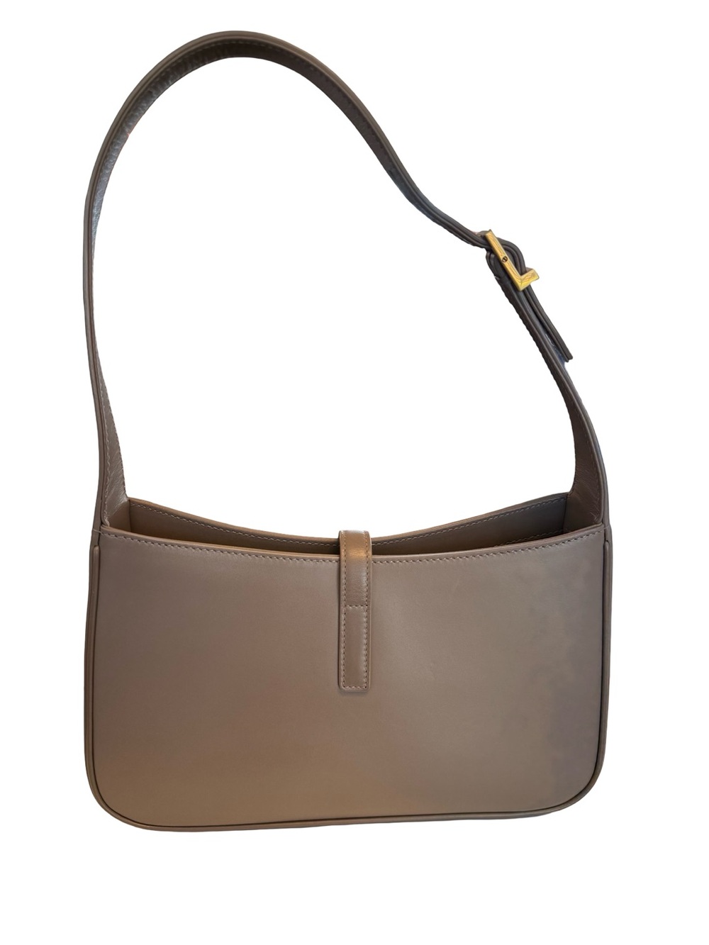 Saint Laurent Le 5 A 7 Hobo Bag in Taupe - Picture 2 of 7